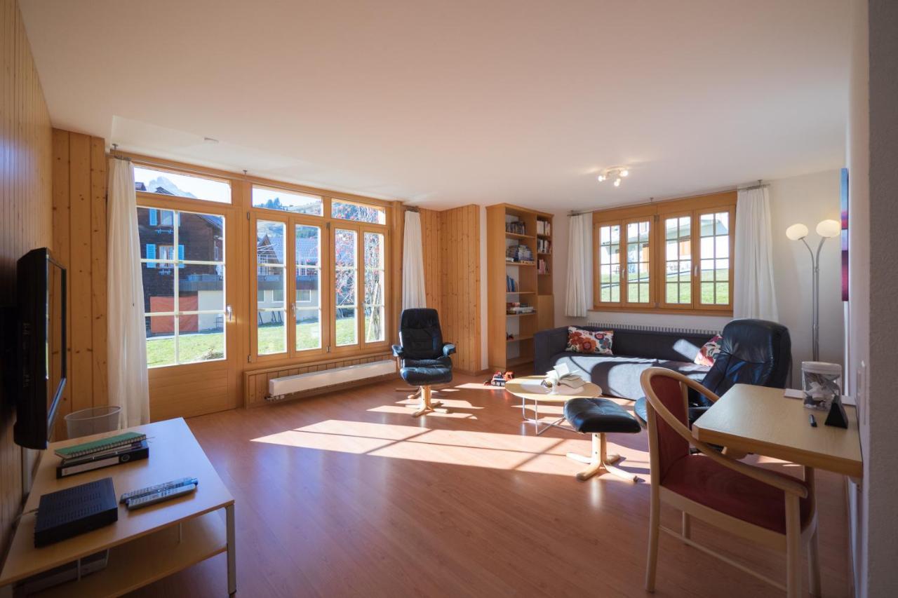 Ferienwohnung Alte Baeckerei Mürren Extérieur photo